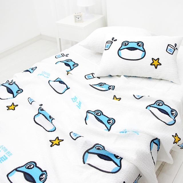 나라홈데코 진로 두꺼비 뱀부리플홑이불, 혼합색상