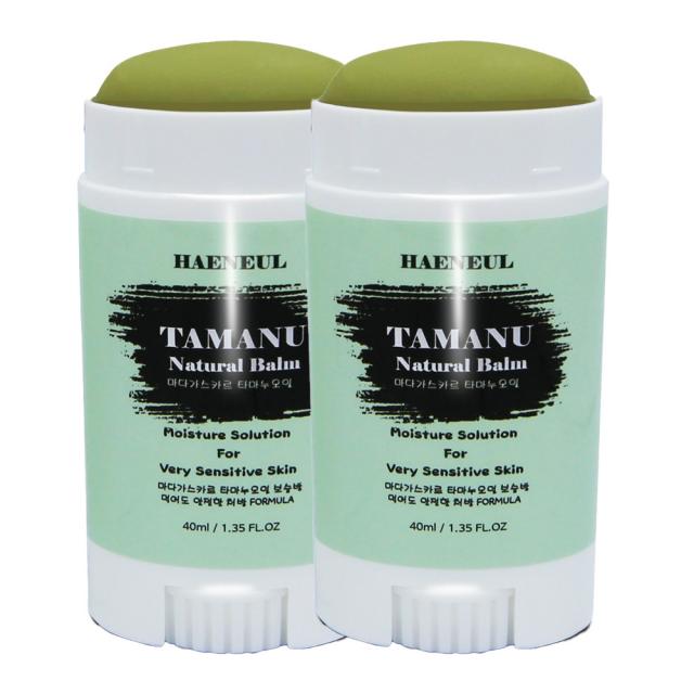 해늘 타마누 오일 보습밤, 2개, 타마누보습 밤