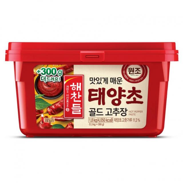 해찬들 태양초 골드 고추장, 1.8kg, 1개