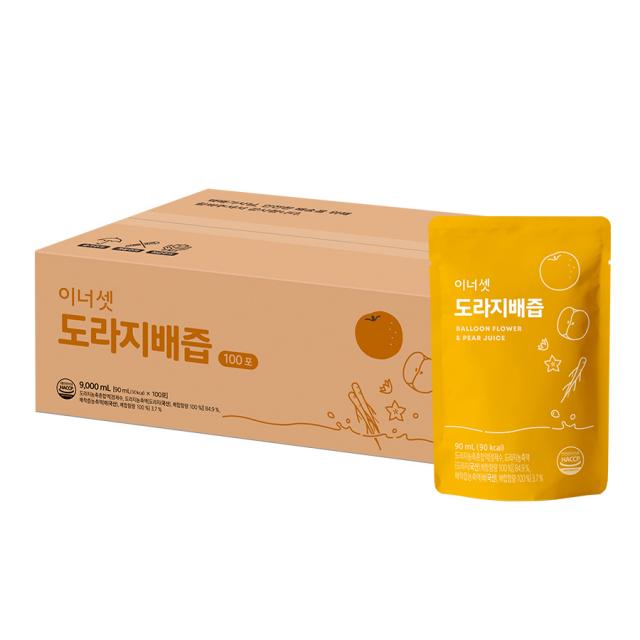 이너셋 도라지배즙, 100개, 90ml