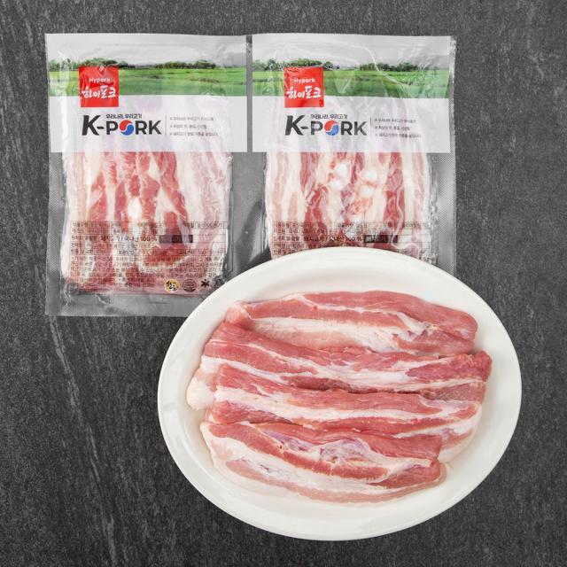 하이포크 삼겹살 냉장 500g 2팩