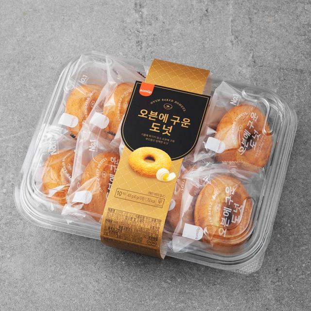 삼립 오븐에 구운 도넛 10개입 400g 1개