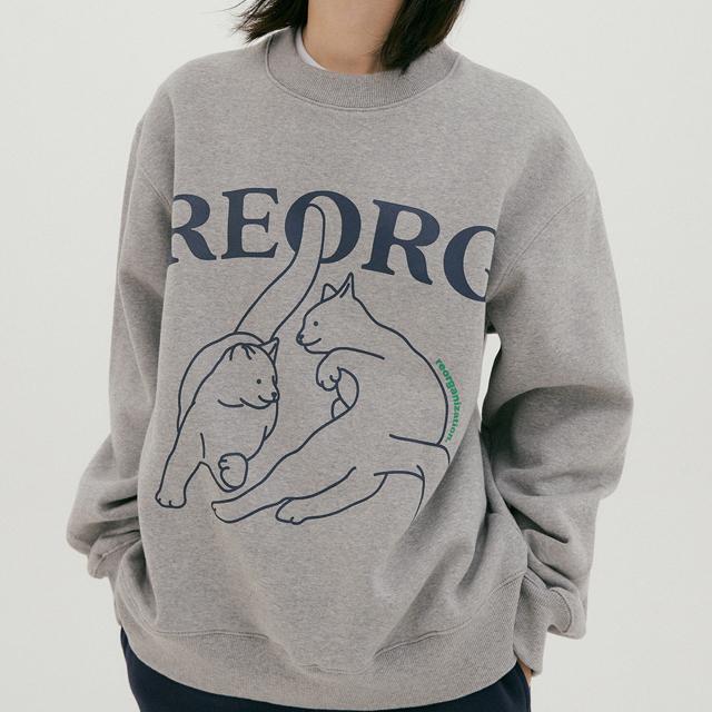 리올그 NOI CAT FRIENDS SWEATSHIRTS