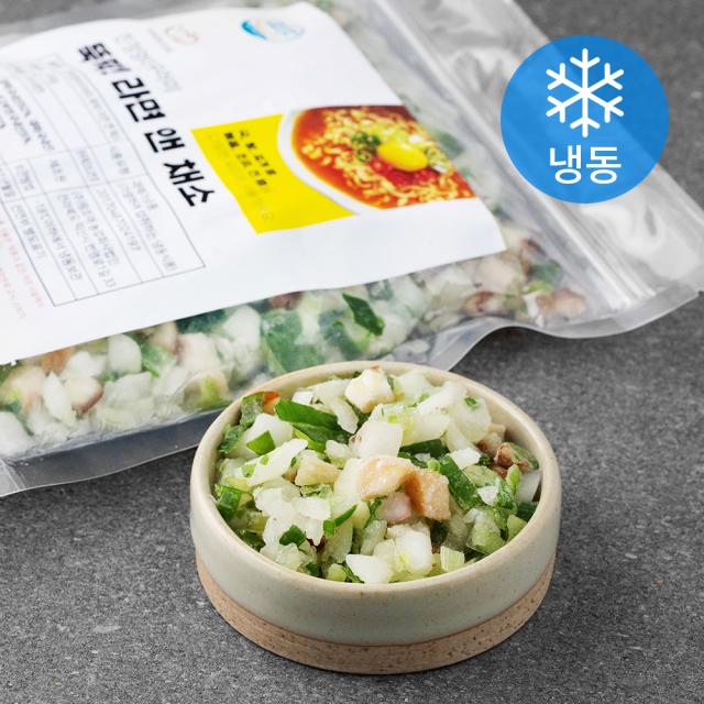 팜조아 친정엄마꾸러미 뚝딱 라면 앤 채소 (냉동), 500g, 1개