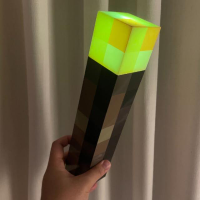 마인크래프트 졸업생 사진 졸업 BJ 게이머 소품 횃불조명, 혼합색상