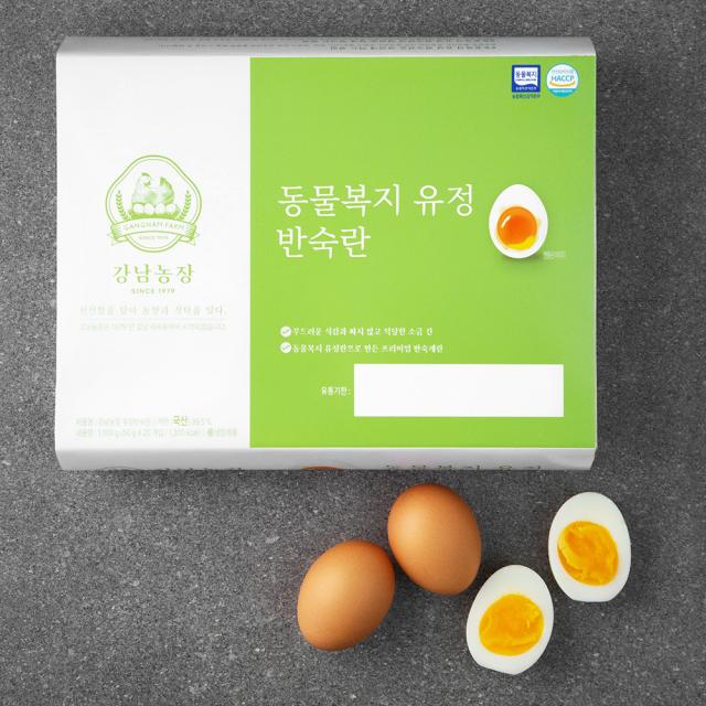 강남농장 동물복지 인증 유정 반숙란 20구, 1000g, 1개