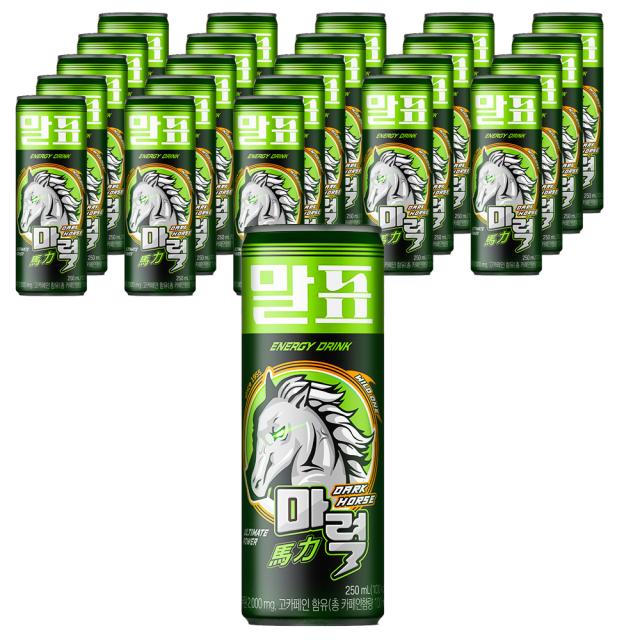 말표 마력 다크홀스 에너지드링크, 250ml, 24개