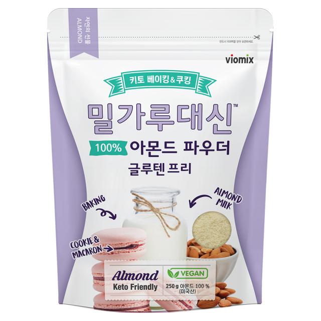 바이오믹스테크 밀가루대신 글루텐프리 아몬드 파우더 250g 1개