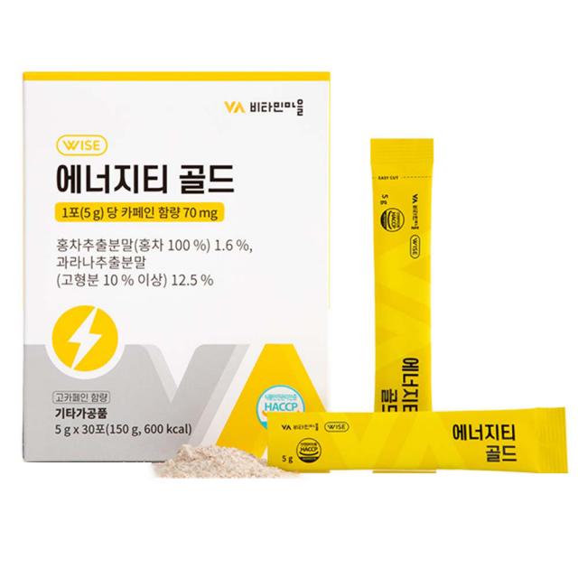 비타민마을 에너지티 골드 타우린 엘카르니틴 30p, 150g, 1개