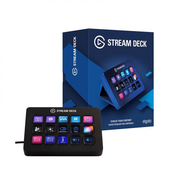 엘가토 Stream Deck Mk 2 Lcd버튼 원터치 제어 인터페이스 20gba9901 20gba9901