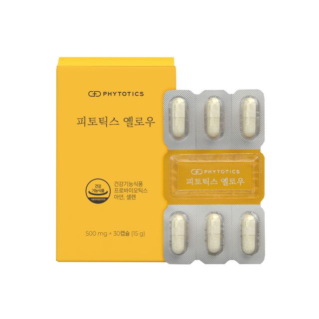 피토틱스 옐로우 프로바이오틱스 500mg, 30정, 1개