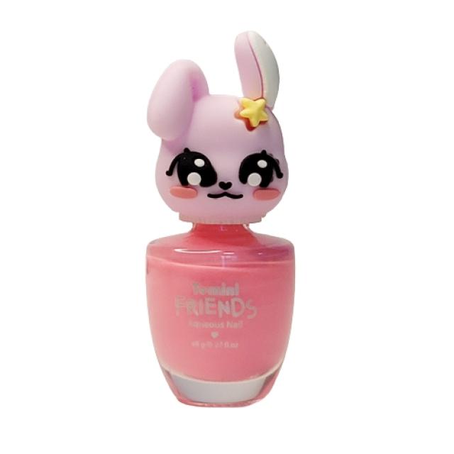 투미니 어린이 프렌즈 수성 네일 8ml, 피치핑크(토끼), 1개