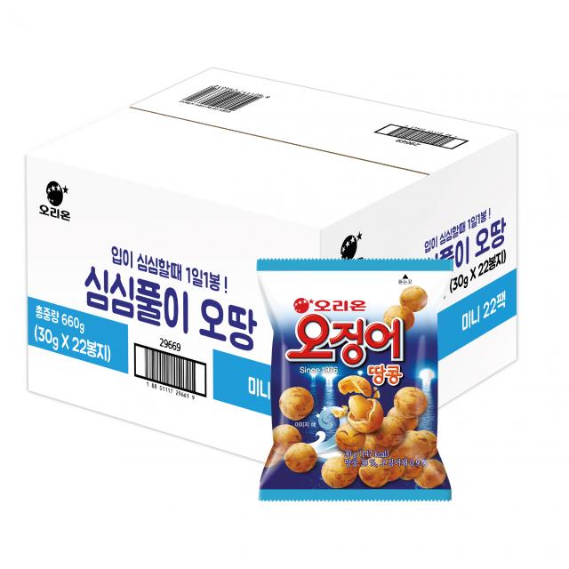 심심풀이 오땅미니 스낵, 30g, 22개