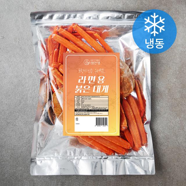 [로켓프레시] 해선생 포항시 인증 우려먹는 라면용 붉은 대게 2미 (냉동), 300g, 1개