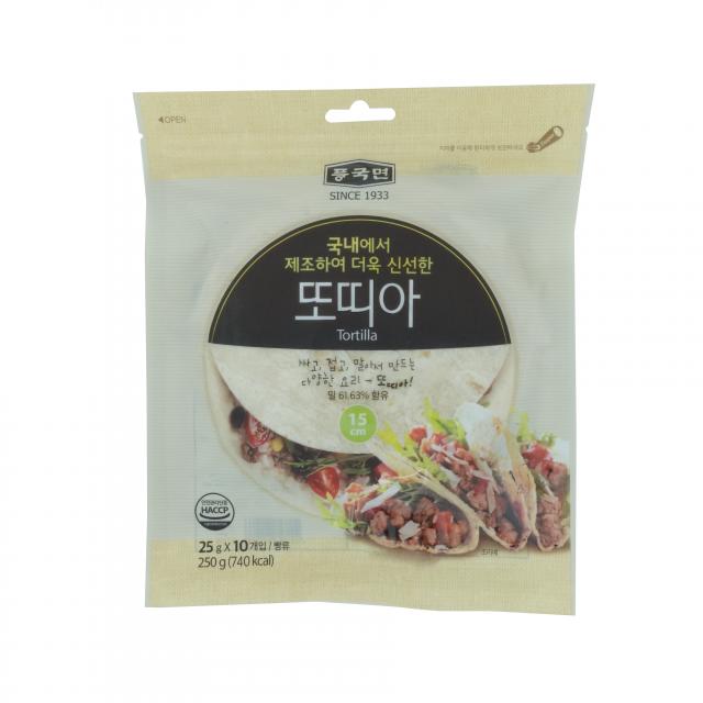 풍국면 또띠아 15cm 10p, 250g, 1개