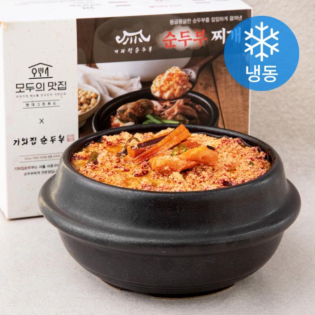 [로켓프레시] 모두의맛집 기와집 순두부 (냉동), 1006g, 1개
