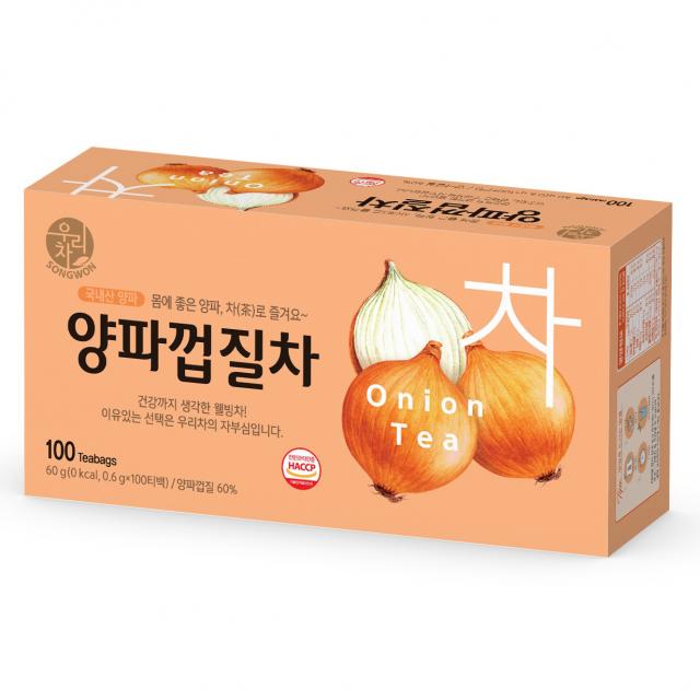 우리차 송원식품 양파껍질차, 0.6g, 100개