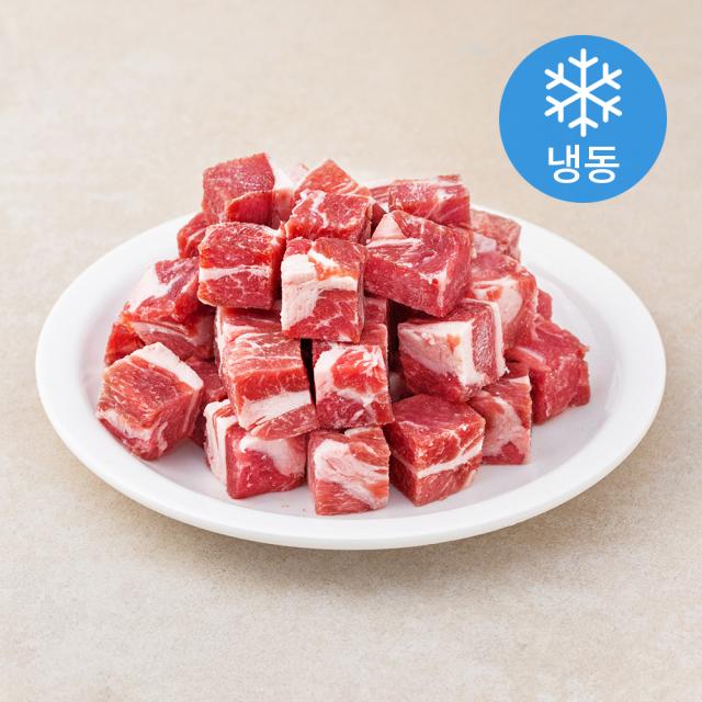 [로켓프레시] 플레잇 호주산 양고기큐브 (냉동), 500g, 1개