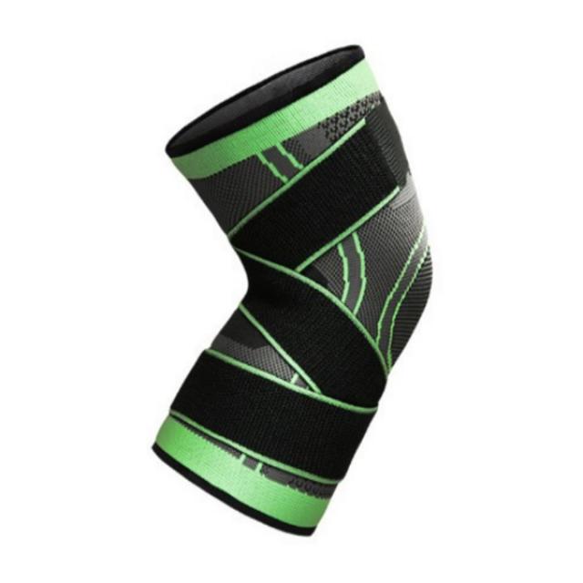 위고투 탄성 무릎 압박밴드 그린, 1개
