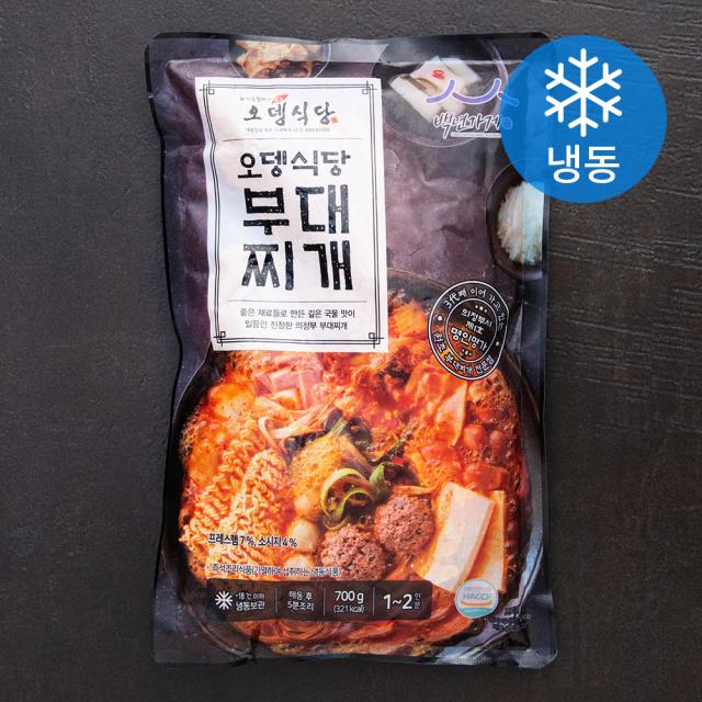 [로켓프레시] 오뎅식당 부대찌개 1~2인분 (냉동), 1개, 700g
