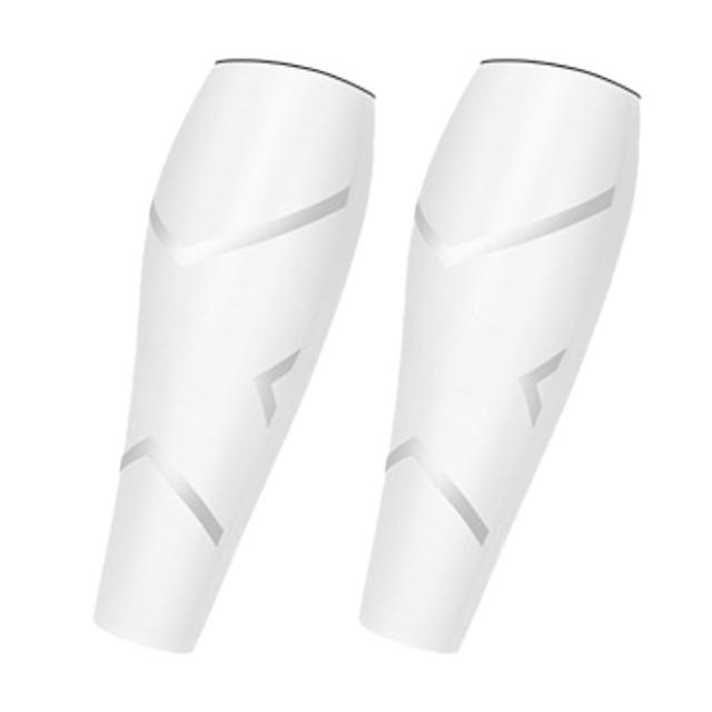 예스몰 슬리브 축구 종아리 보호대 2p, 화이트