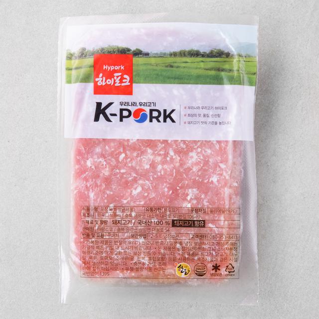 [로켓프레시] 팜스코 하이포크 뒷다리 다짐육 (냉장), 600g, 1개