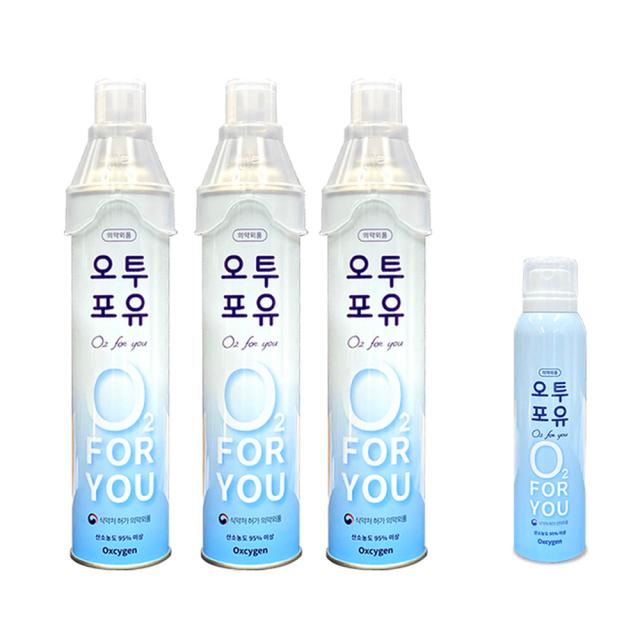 오투포유 휴대용 산소캔 816ml 3p + 220ml 세트 1세트