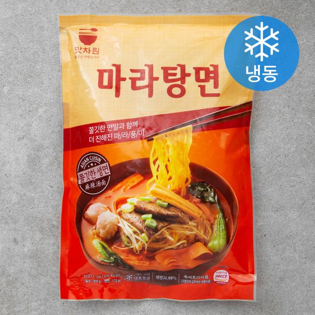 [로켓프레시] 세미원 맛차림 마라탕면 (냉동), 520g, 1개