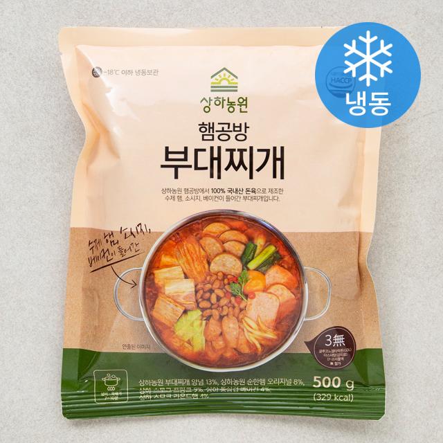 [로켓프레시] 상하농원 햄공방 부대찌개 (냉동), 1개, 500g