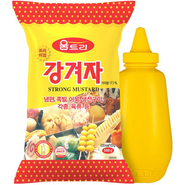 움트리 프리미엄 강겨자, 1개, 500g