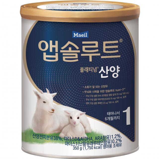 앱솔루트 프리미엄 산양분유 1단계, 350g, 1개