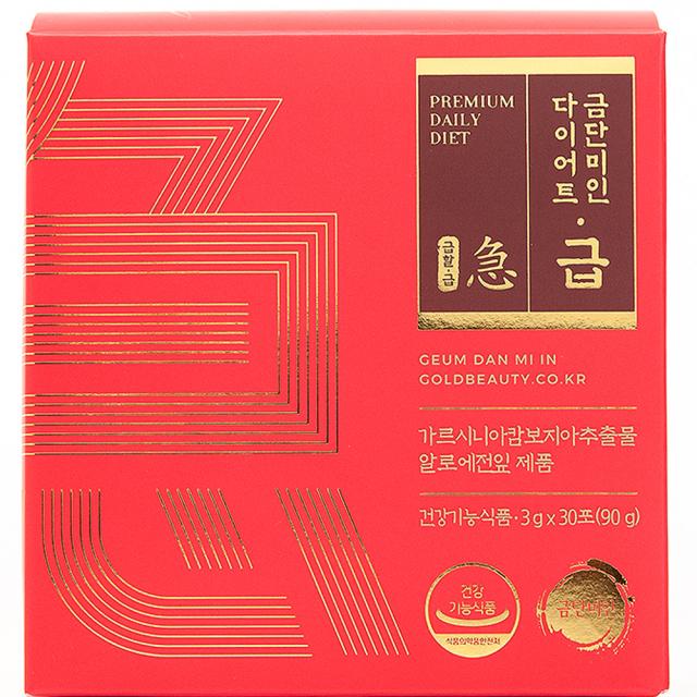 금단미인 다이어트 급 30p, 90g, 1개