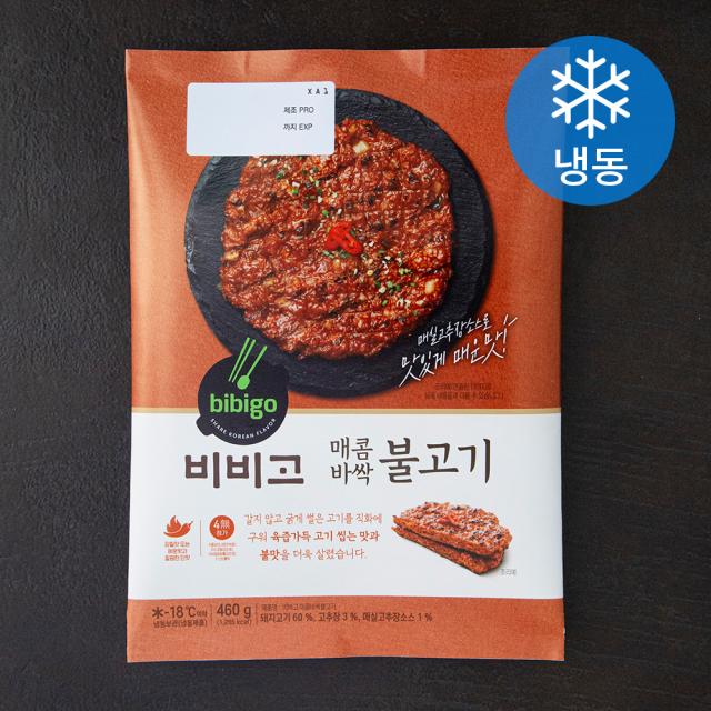 [로켓프레시] 비비고 매콤 바싹 불고기 (냉동), 460g, 1개