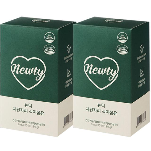 랩앤뷰티 뉴티 차전자피 식이섬유 영양제 30p, 2개, 180g