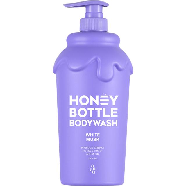 아유아유 허니보틀 바디워시 대용량 화이트머스크향 1개 1004ml
