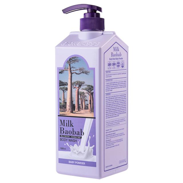 밀크바오밥 바디워시 베이비파우더향 1000ml 1개