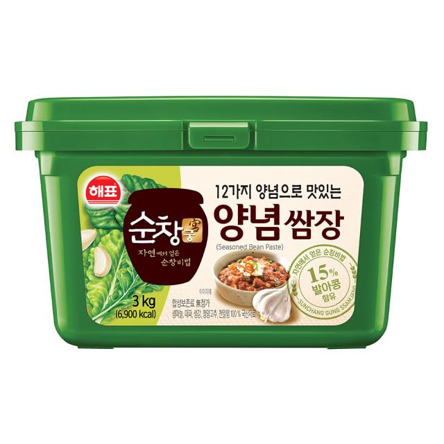 해표 순창궁 12가지 양념으로 맛있는 양념쌈장, 3kg, 1개