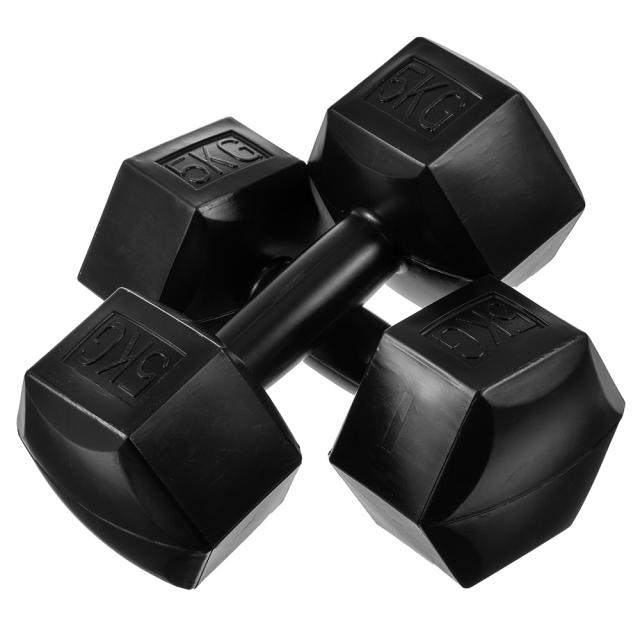 코멧 스포츠 육각 덤벨 아령 블랙 5kg 2개입