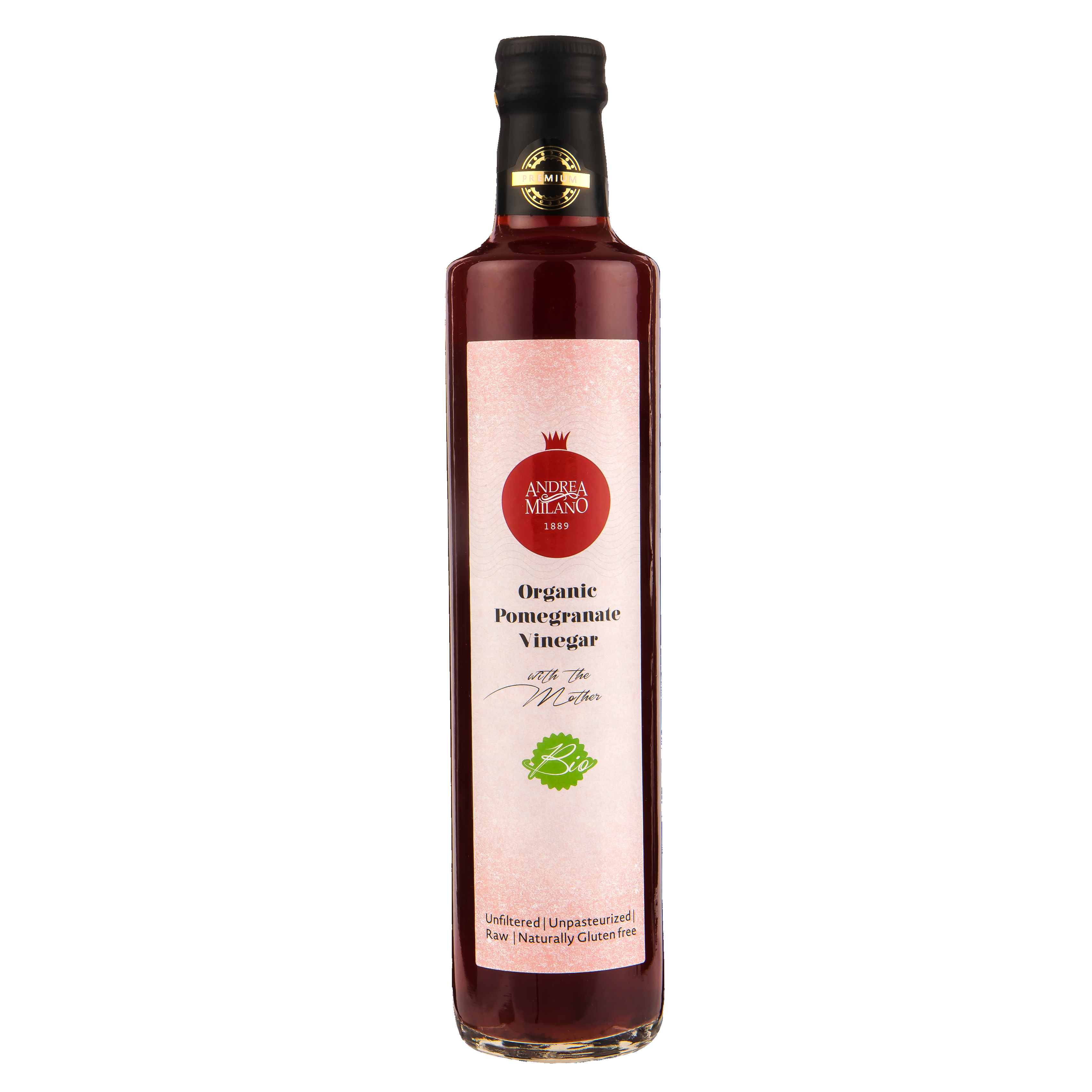안드레아밀라노 유기농 햇석류 식초, 500ml, 1개