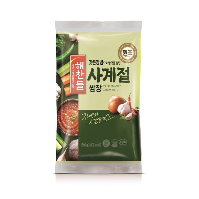 해찬들 사계절 쌈장 리필용 500g 2개