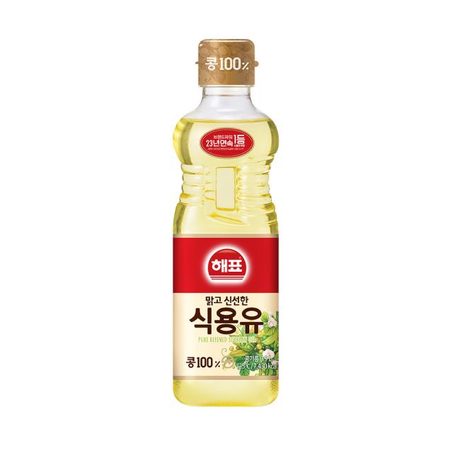 해표 맑고 신선한 식용유 900ml 1개