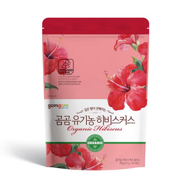 곰곰 유기농 히비스커스 삼각티백 1.5g 50개입