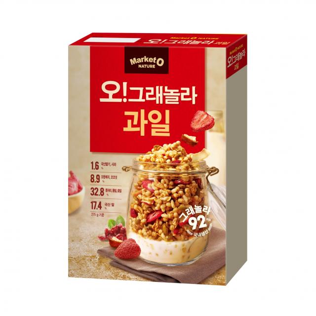 마켓오 오그래놀라 과일 시리얼, 330g, 1개