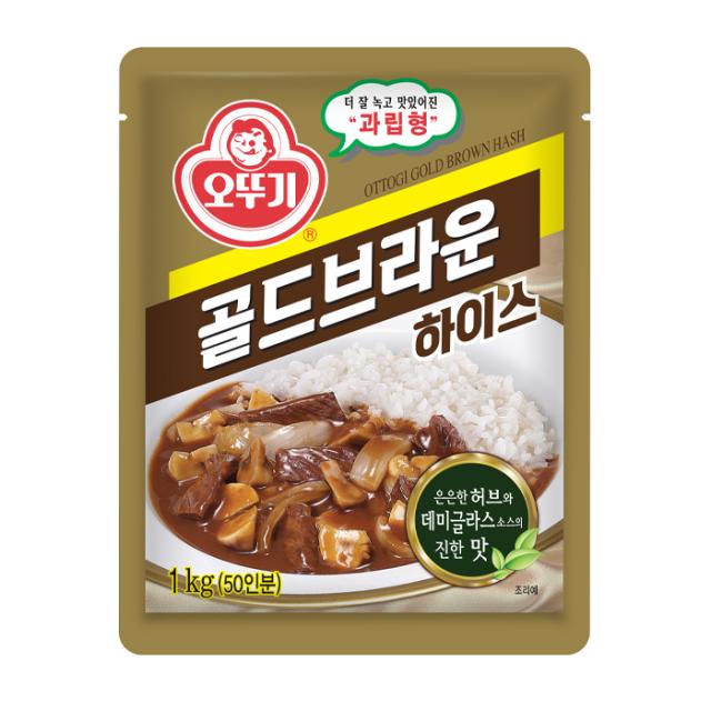 오뚜기 골드브라운 하이스, 1000g, 1개