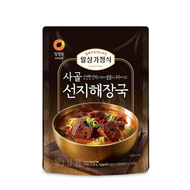 청정원 일상가정식 사골선지해장국, 450g, 1개