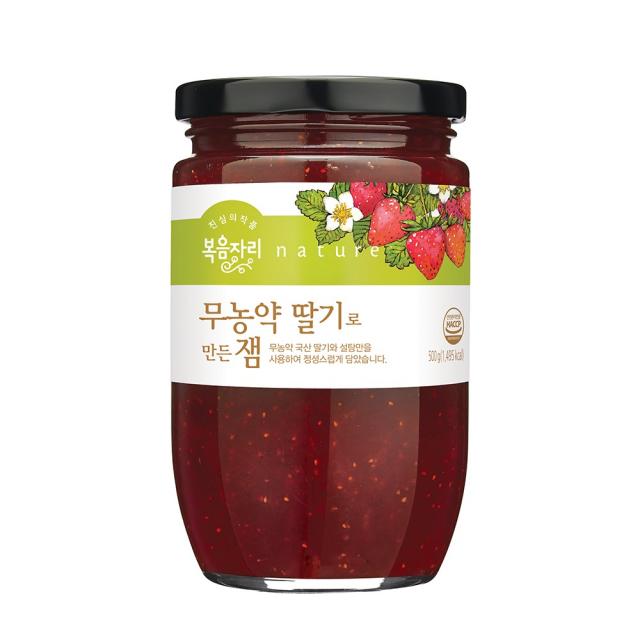 복음자리 무농약 딸기쨈 500ml