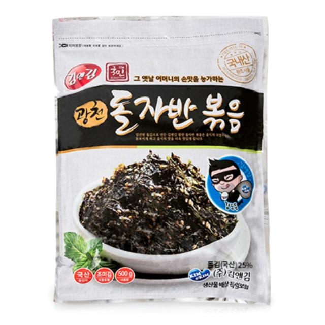 김앤김 광천돌자반볶음 500g, 1개