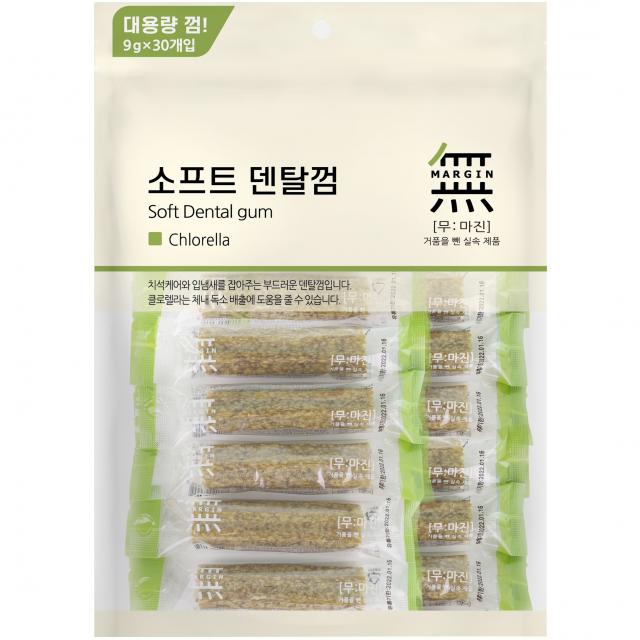 무마진 강아지 소프트 덴탈껌 대용량 30p 클로렐라 1개