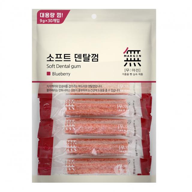 무마진 강아지 소프트 덴탈껌 대용량 30p, 블루베리, 1개