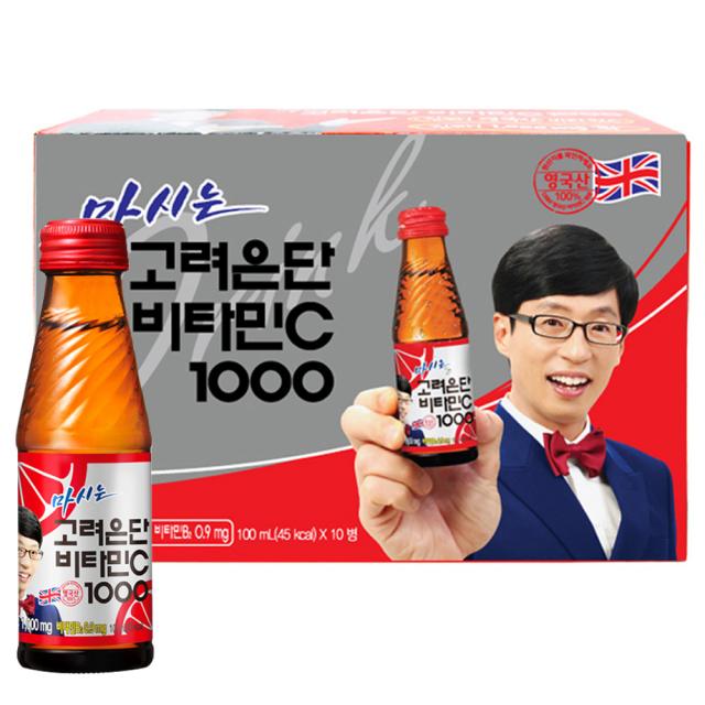 고려은단 마시는 비타민C 1000, 100ml, 10개입